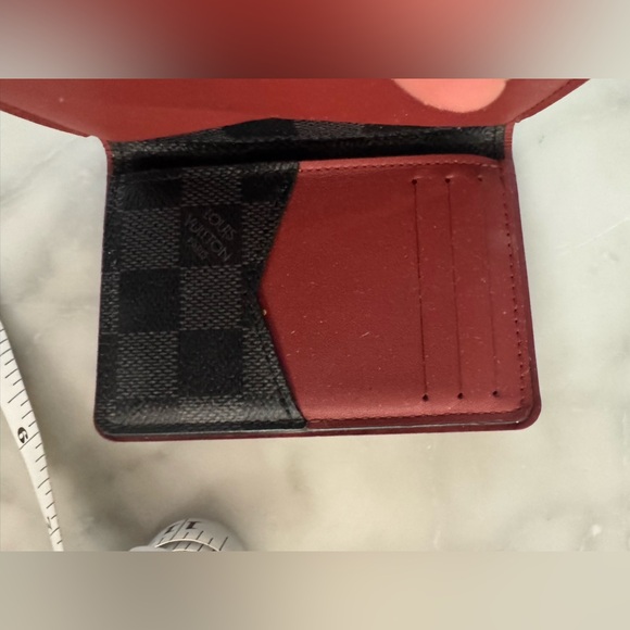 Louis Vuitton Black & Red Damier Graphite
Pocket Organizer - Picture 2 of 12